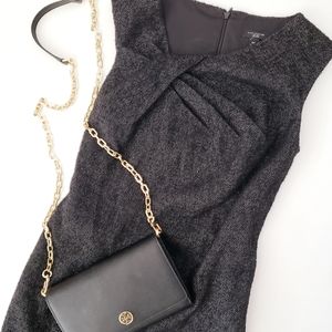 NWOT Ann Taylor Wool Midi Sleeveless Dress